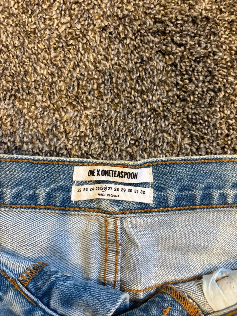 One Teaspoon Bandits Denim Shorts